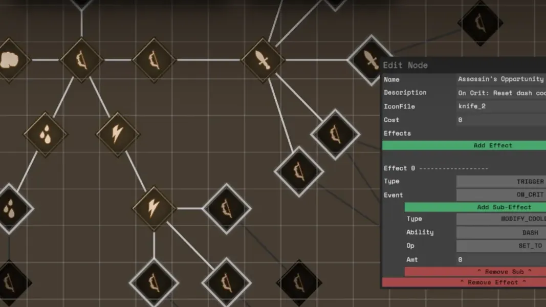 Skilltree Editor