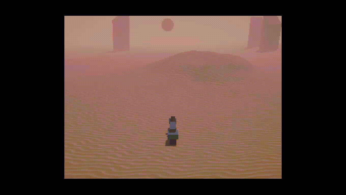 Desert mechanic gameplay